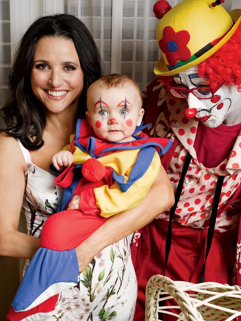 HOWDYBlTCH's tweet photo. thinking about this clinically insane photoshoot that julia louis-dreyfus did for GQ ten years ago https://t.co/5z31LCG9Kd
