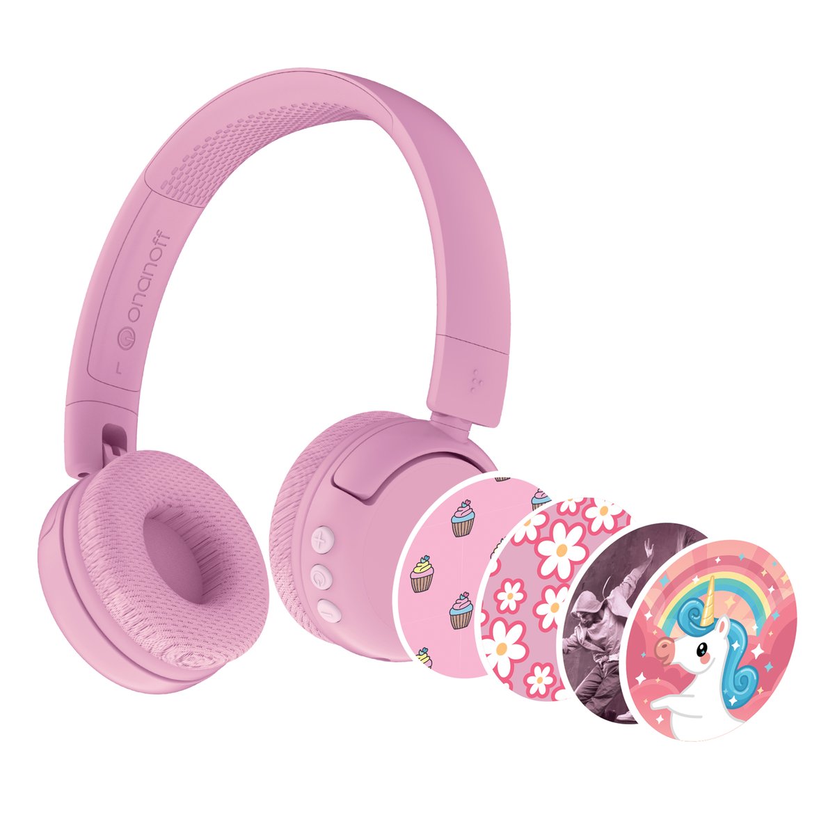 e_earphone's tweet photo. 【🎉本日解禁🎉】
#ONANOFF『POP Fun』
キッズ用ワイヤレスヘッドホン「BuddyPhones POP Fun」に新色のピンクが追加!
85dBと94dBの2段階に最大音量を制限するセーフリスニングモードを搭載!
▼商品ページはこちら
https://t.co/dL3y6Qg0S4 https://t.co/SgzRacKRt5