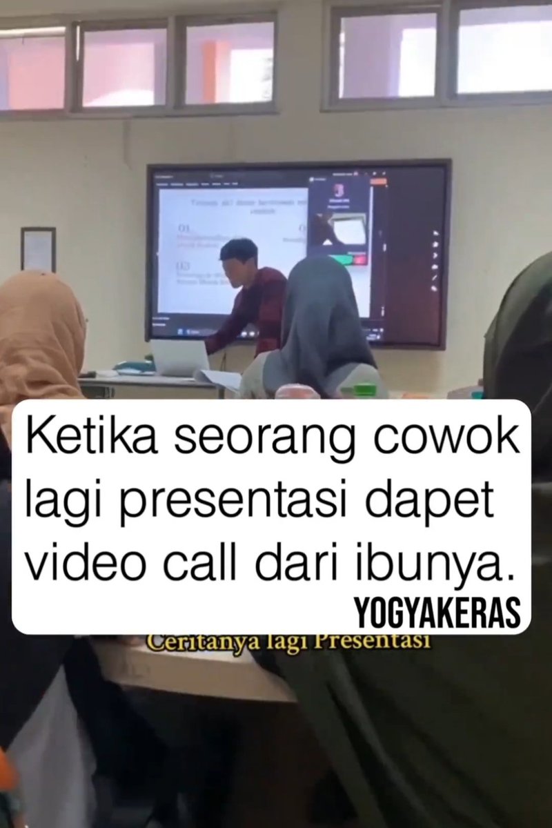 Sedewasa Apapun Kalian Ketika Di Mata Ibu Tetaplah Anak Kecil !!!

——
A THREAD