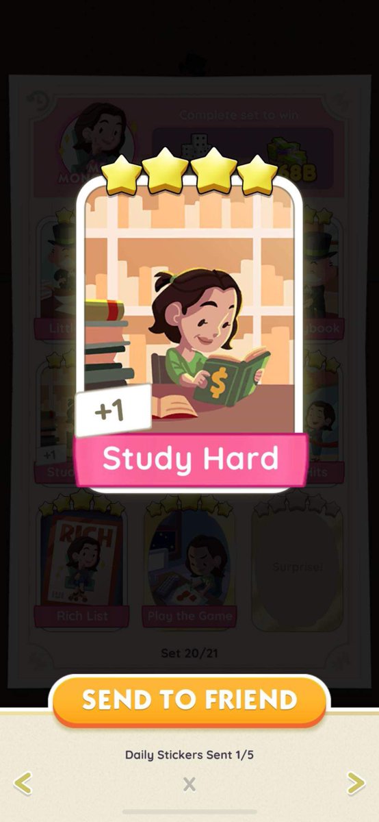 eidanundersan's tweet photo. wtt lft monopoly go stickers
#MonopolyGo
#MonopolyGoTrade

4 ⭐️

want/need: 
award winner

have:
pay off
the dream 
study hard

❗️TRADE 1:1❗️

dm if inch! https://t.co/6UyNmmSXWM