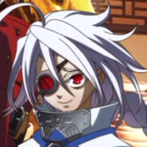 Ragna's always so silly around Nu, calling her stupid, or an idiot, or Psycho crazy bitch...

But Nu just thinks he's not very creative with pet names.