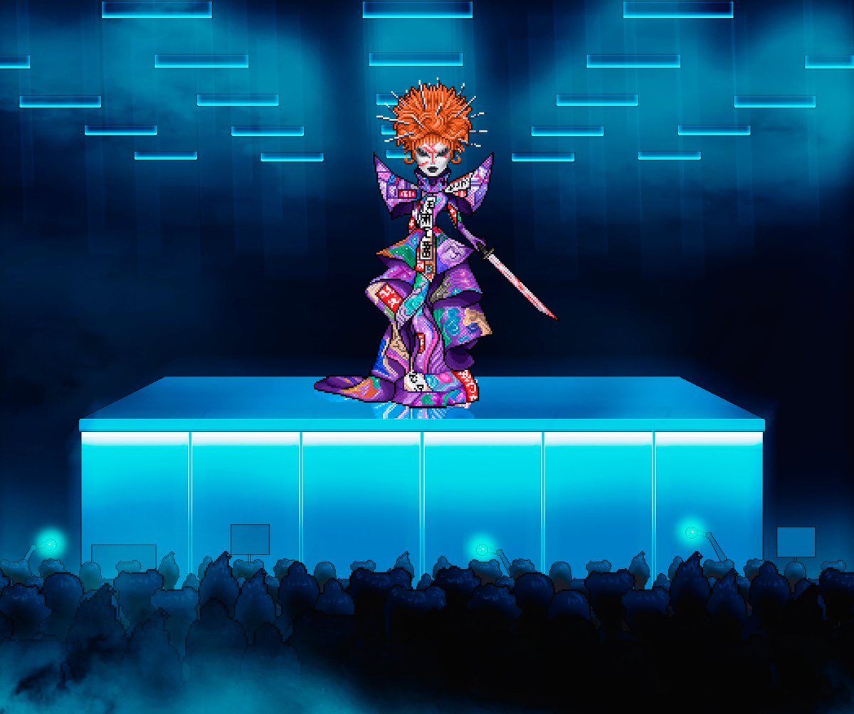 Tonight we have our GNTM Cycle 13 winner <a href="/HabLolitaMugler/">Lolita ヤクザ</a> to reveal the winner of GNTM cycle 14✨