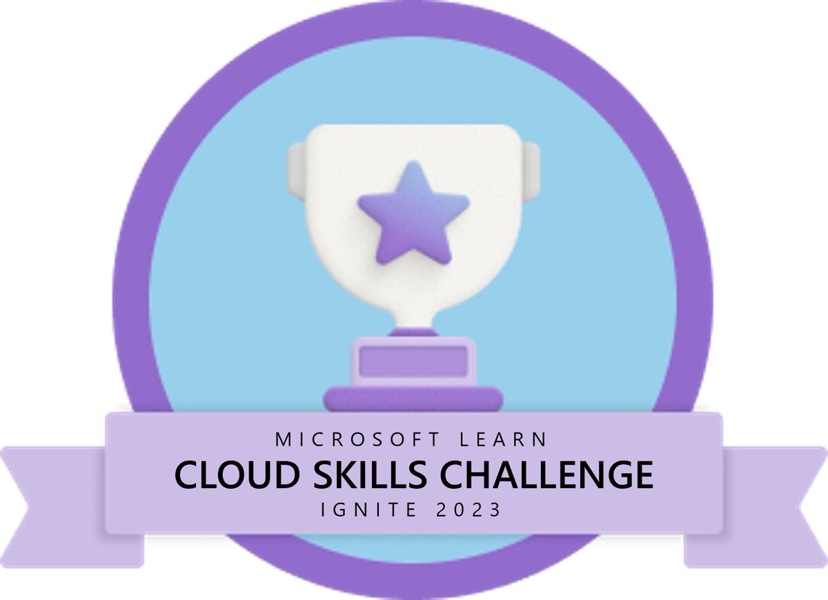 expensive_gem's tweet image. صباح الإنجاز 
وانهينا التحدي
 #CloudSkillsChallenge 
@MicrosoftEDU