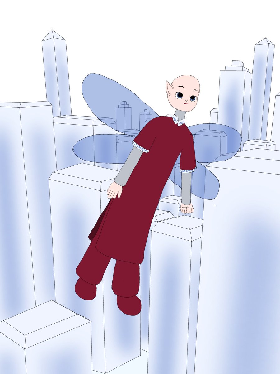 lee820466's tweet photo. Minas suketi Bald Angels in Manhattan Ice Crystal City #baldangels #ice #crystal #quartz #fanart #artwork https://t.co/FwaCGgKNIc