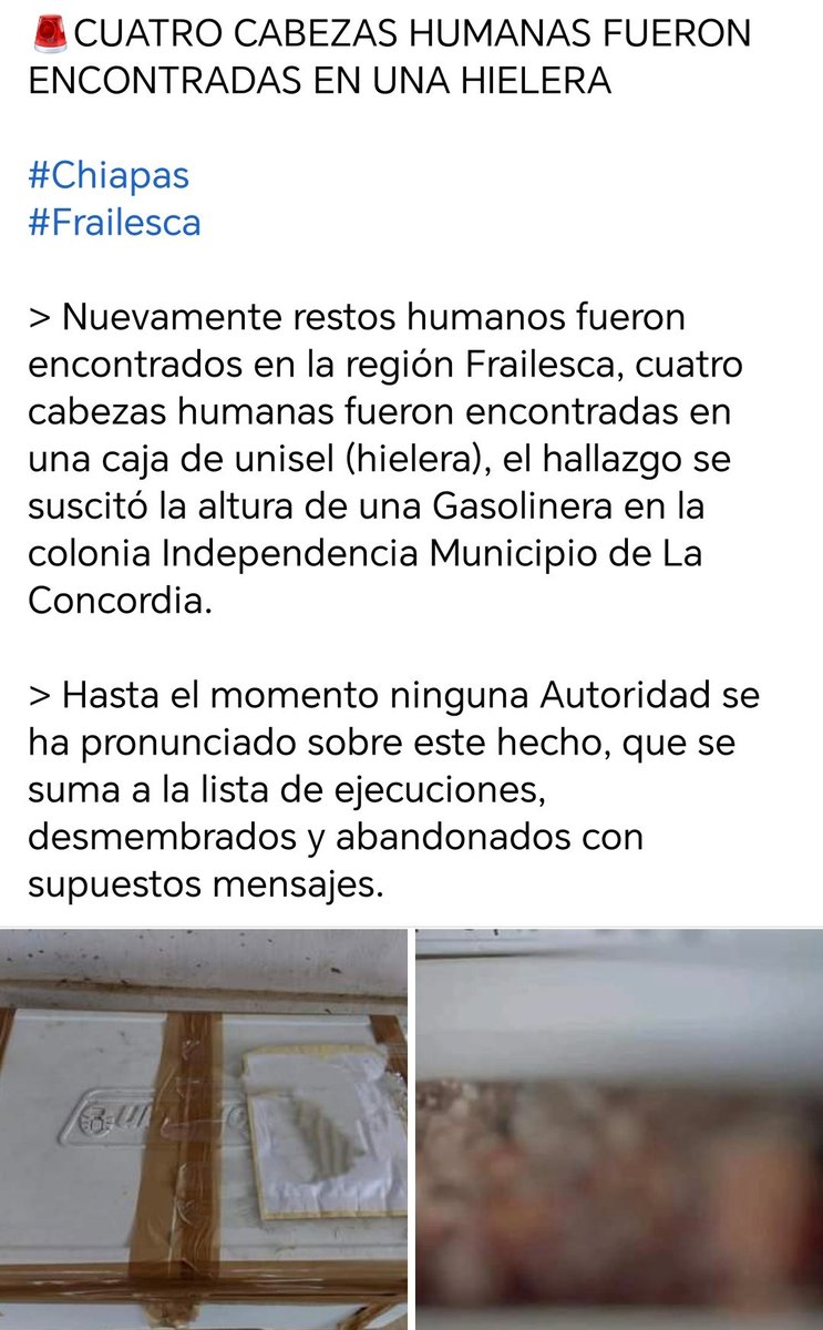m_roman3's tweet photo. @blogdelnarcomex Te dejo otra de hoy en Chiapas igual...@blogdelnarcomex @Diariodenarco https://t.co/Urr8ypgstH
