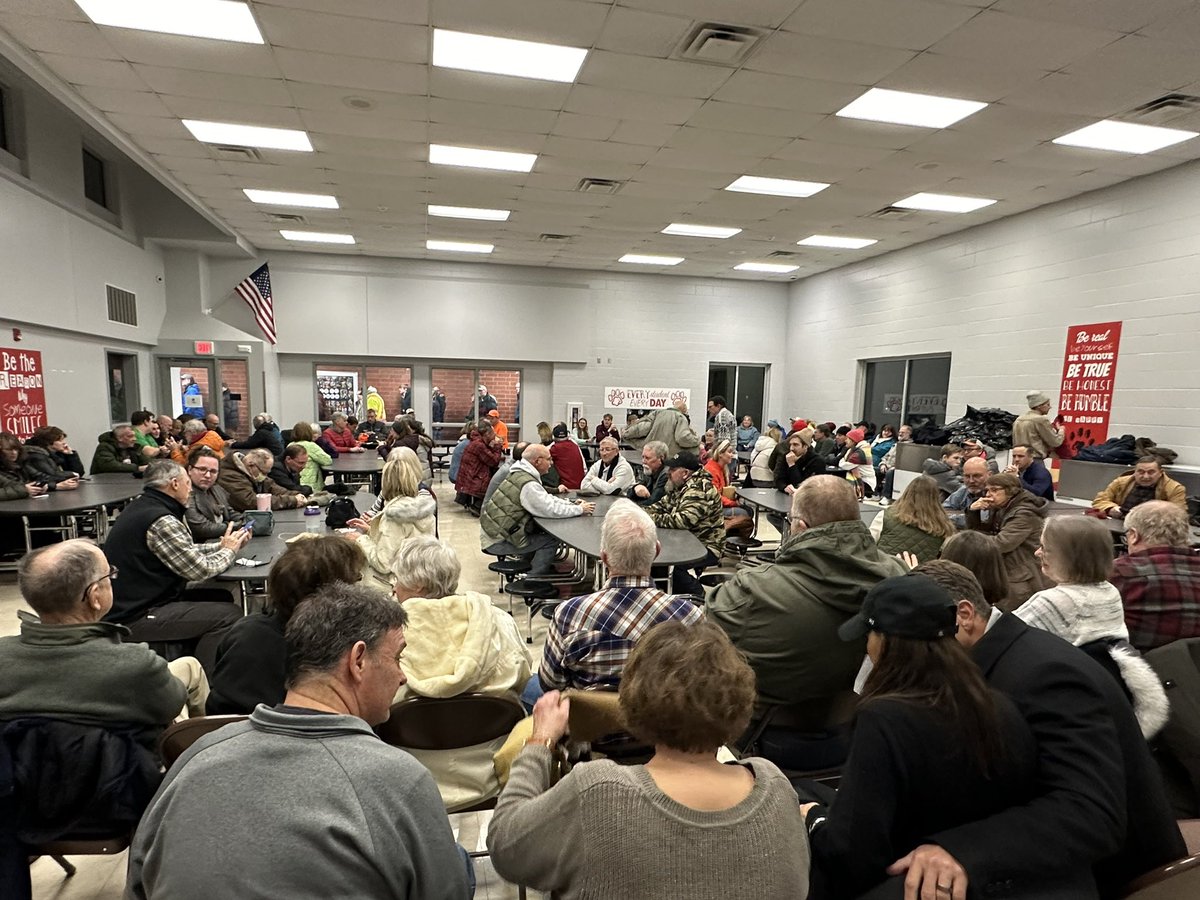 Reporting #IACaucus from Franklin Township, Story County:

<a href="/RonDeSantis/">Ron DeSantis</a> 77
Haley 74
Trump 53
Vivek 16
Asa 1

It took four calls for a Trump speaker to come forward. Let’s hope this is a sign.