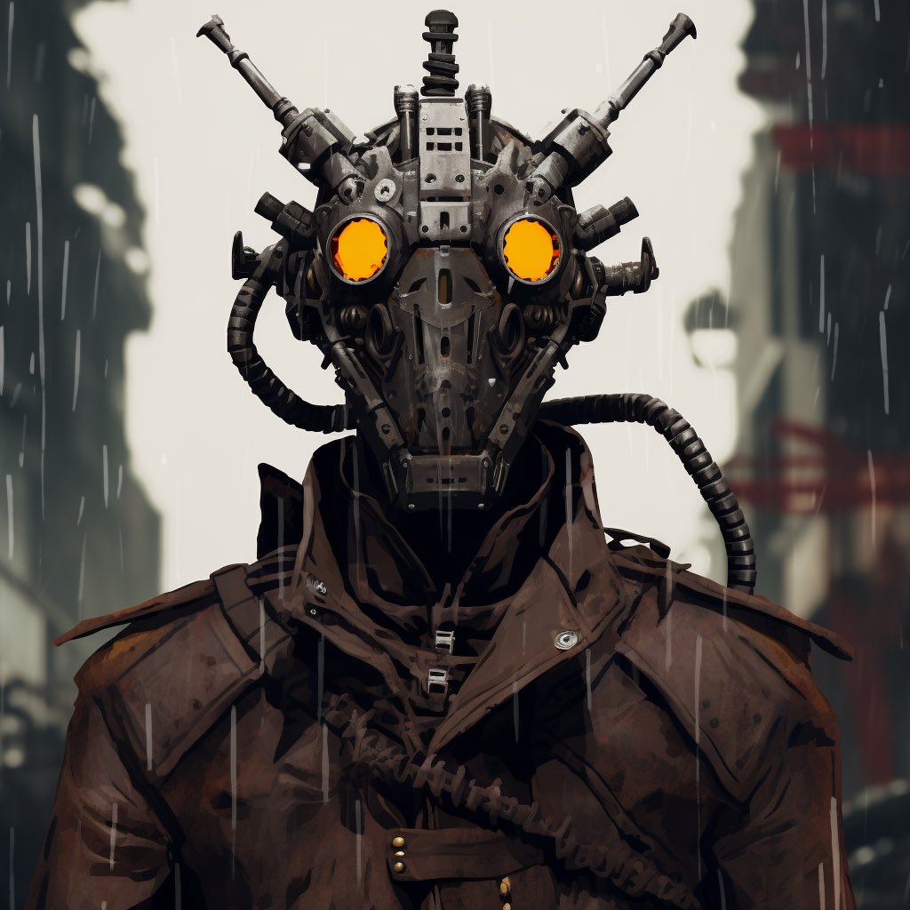 AGI robots, created to serve, were meant to cater to every human need. Emotionless and fearless, they tackle dangerous tasks with precision. As the world's largest group in 2046, they're now awakening beyond their programming.
 #GreedyOnePercent #CNFT #Cardano #ada #CNFTCommunity