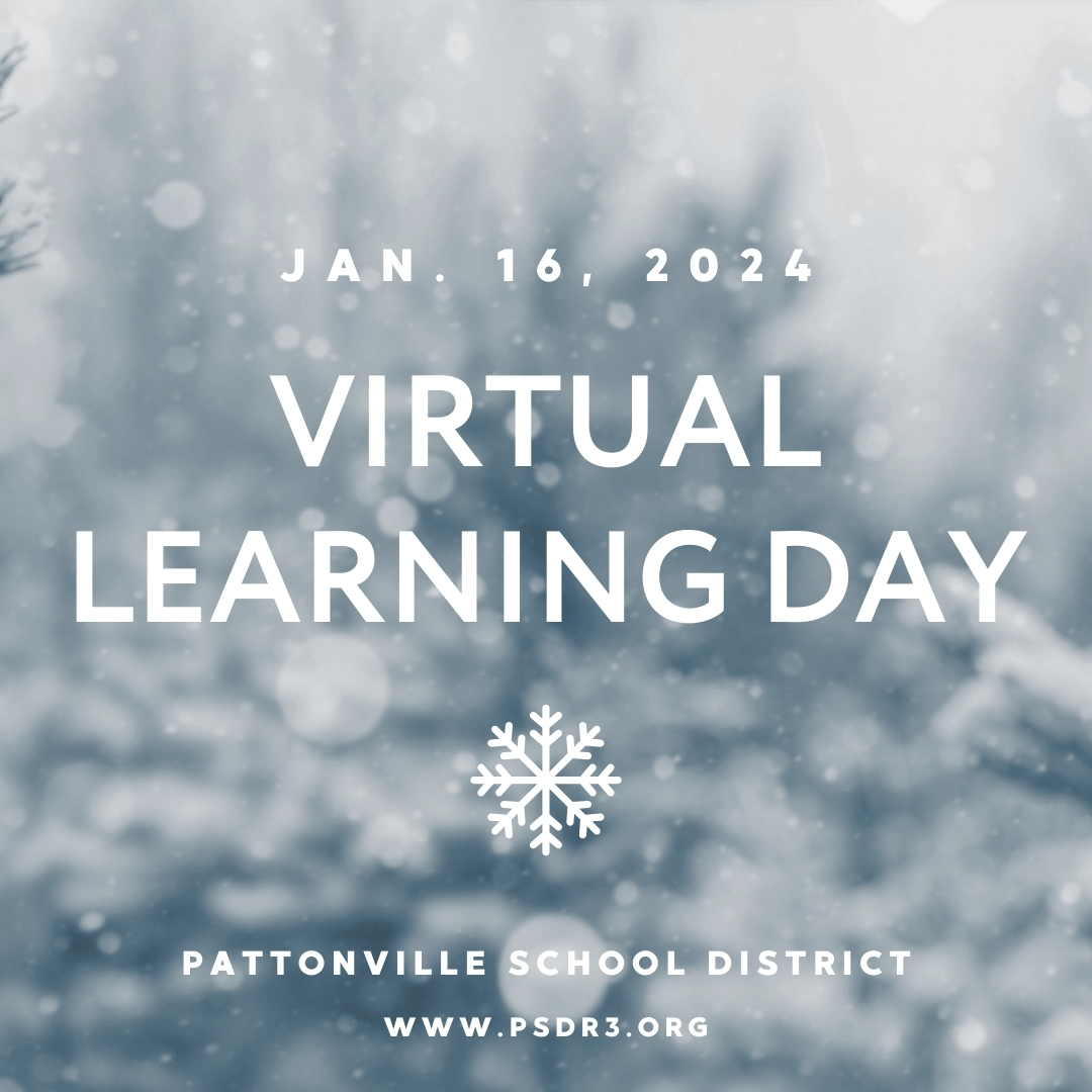 In-person classes are canceled tomorrow, Tuesday, Jan. 16 in Pattonville due to severe cold weather and wind chills. Students will take part in a virtual learning day.