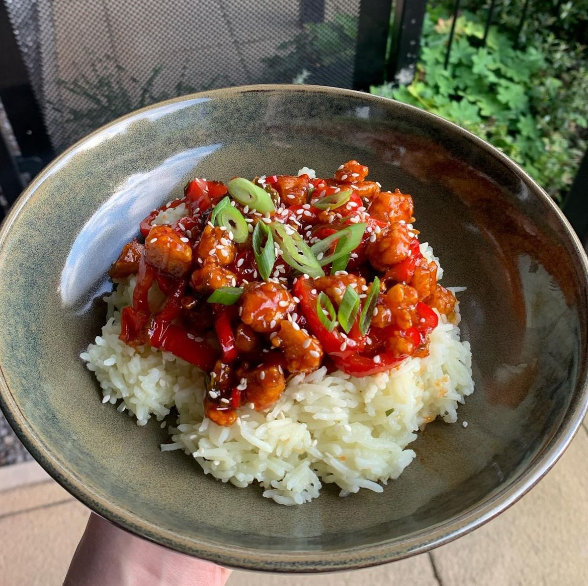 Flavorful and irresistible - that's what this Crispy Hoisin Tofu with Rice created by 📷: eatwithmira is all about!
⁠
Mori-Nu Silken Tofu is the star ingredient in this #meatless dish. When you try Mori-Nu, SNAP a photo and mention us <a href="/MorinagaTofu/">Mori-Nu Shelf Stable Tofu</a>!

#asianfood #meatlessmondays
