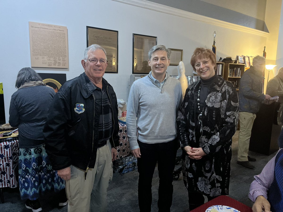 dolan4ohio's tweet photo. Rumor has it there’s some event in Iowa tonight 🤷🏼♂️ Greene County knows that Ohio is the “Mother of Presidents”. Thank you to the Greene County GOP and Chairwoman Carolyn Uecker for the warm welcome in Xenia tonight. They’re ready to retire Sherrod Brown and #KeepOhioRed in 2024! https://t.co/yzdXbkjhEY