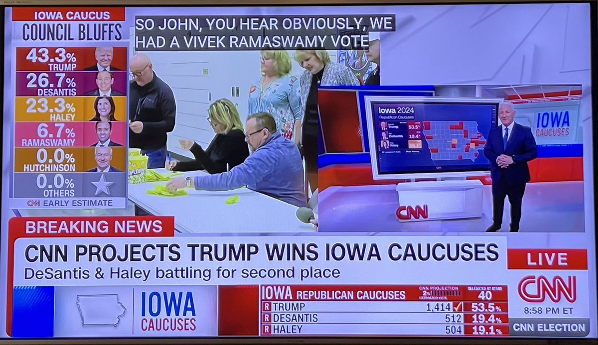 MStrout69's tweet photo. Popcorn buckets calling it for T?!  What is happening? https://t.co/OyRRIhdbX7