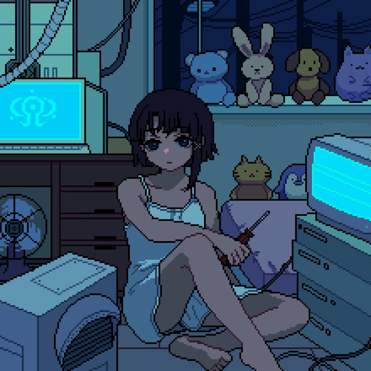 serial experiments lain on X