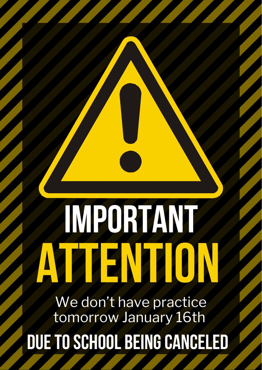 StreaksTrack1's tweet photo. The 1st day of practice will not be until Wednesday, January 17th due to school being canceled on Tuesday, January 16th. https://t.co/LH9JkjRRJ5