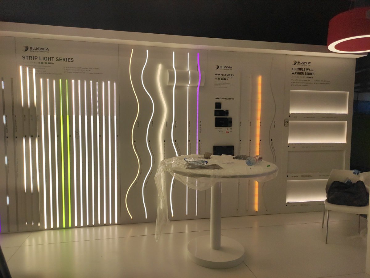 BlueviewLed's tweet image. Light + Intelligent Building Middle East 2024  
We will show all our new released products, like full series COB, high voltage strips, Neon flex, acoustic light, etc.
 
Booth：1-A12
Date: 16–18 January, 2024
Address: Dubai World Trade Centre
 
#lightingfair #Dubaifair #LEDlight
