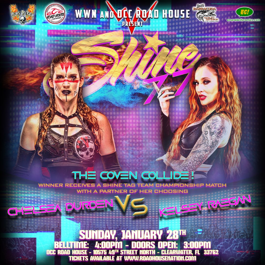 🤼‍♀️🤼‍♀️🤼‍♀️ 
#SHINE77 #SHINEWrestling #WomensWrestling