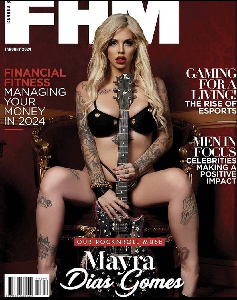 Coyote Shivers (@coyoteshivers) on Twitter photo Congratulations to my guitar
on the cover of this months FHM Canada, being lovingly adored by my favorite international covergirl and National Wresting Alliance star <a href="/MayraDiasGomes/">Mayra Dias Gomes</a>.
This is the guitar I played in almost every movie I was in, including ‘Empire Records’ Congratulations to my guitar
on the cover of this months FHM Canada, being lovingly adored by my favorite international covergirl and National Wresting Alliance star <a href="/MayraDiasGomes/">Mayra Dias Gomes</a>.
This is the guitar I played in almost every movie I was in, including ‘Empire Records’