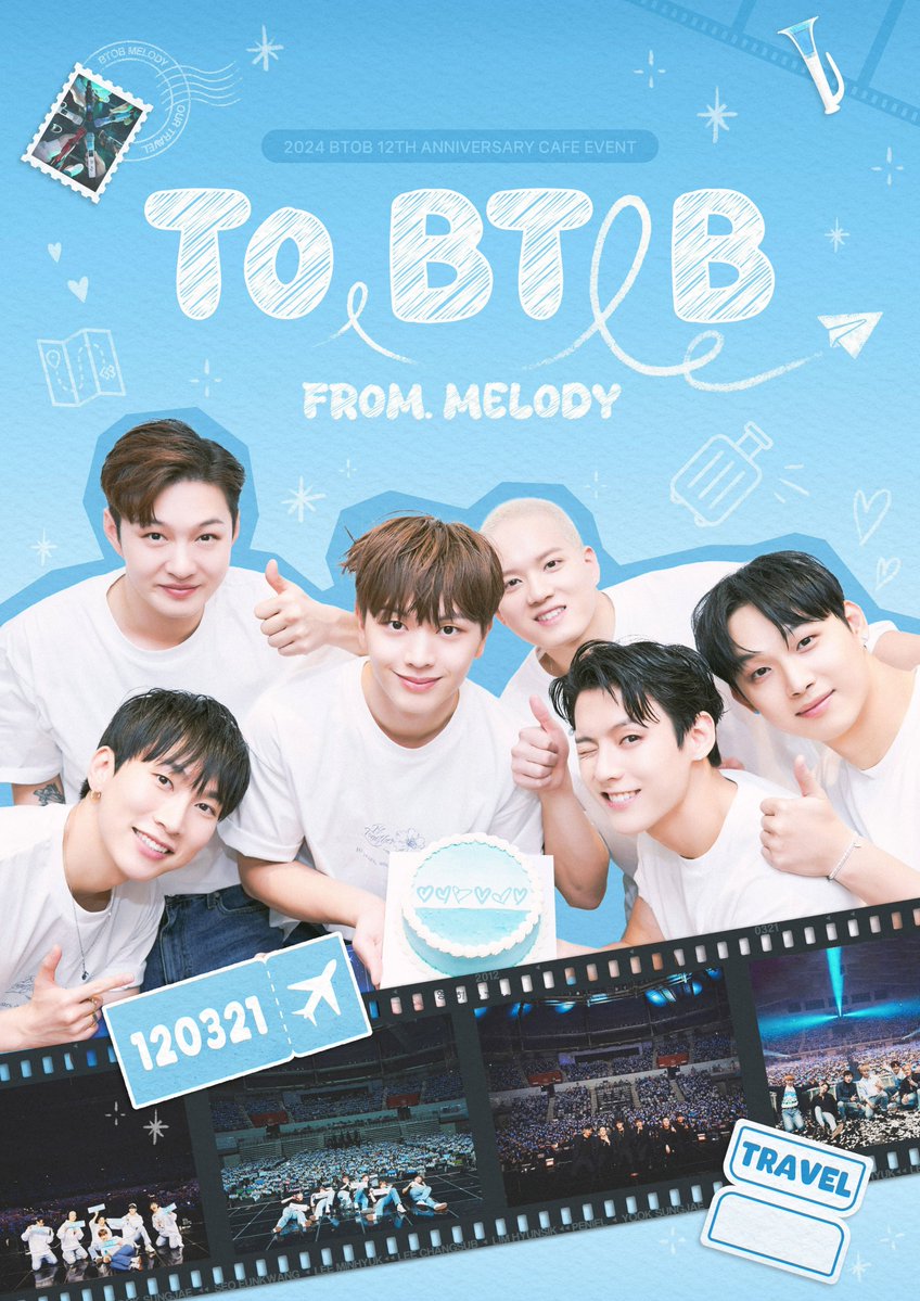 [우당탕탕 여행사]

TO.BTOB 여행 일정 안내드립니다.

✈ 일정: 3월 16일(토) ~ 3월 18일(월)
✈ 장소: 카페 몬데이 (서울 마포구)

공지사항을 확인하시어 착오 없으시길 바랍니다.

𝐅𝐫𝐨𝐦.𝐌𝐞𝐥𝐨𝐝𝐲
#기약_없는_우리만의_여행
#우리들의_12주년_비투비_덕분이야
#비투비 #생카 #비투비12주년
