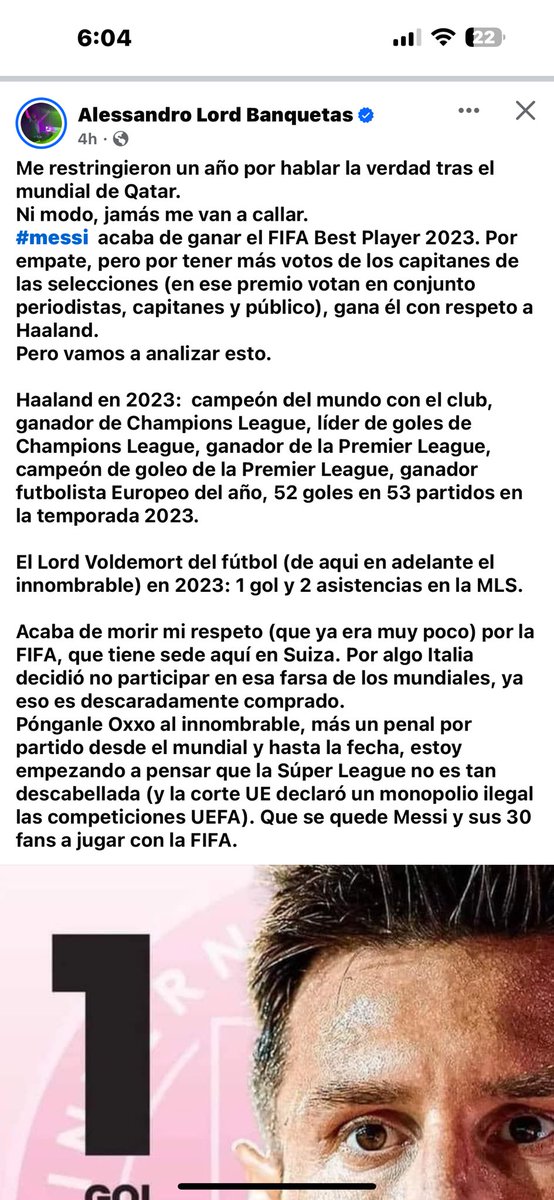 jesusmapula's tweet photo. Mira nada mas esta historia @arielipillo un influencer castigado por un año por hablar de ya sabes quien 😨 wow! https://t.co/XfOl1AiSZI