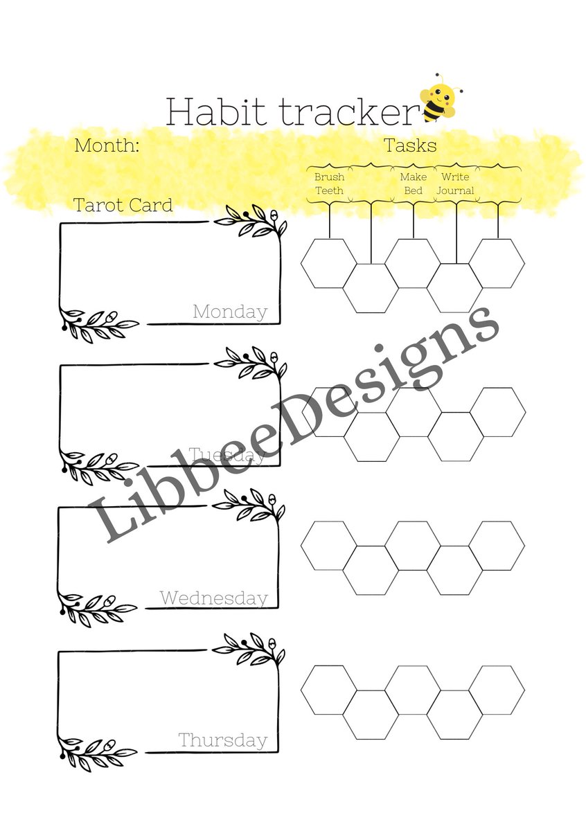 LibbyIsWriting's tweet photo. @canva here are some weekly habit tracker designs for 2024. Would anyone like something like this? #CanvaDesignChallenge https://t.co/pH3QJiRtQk