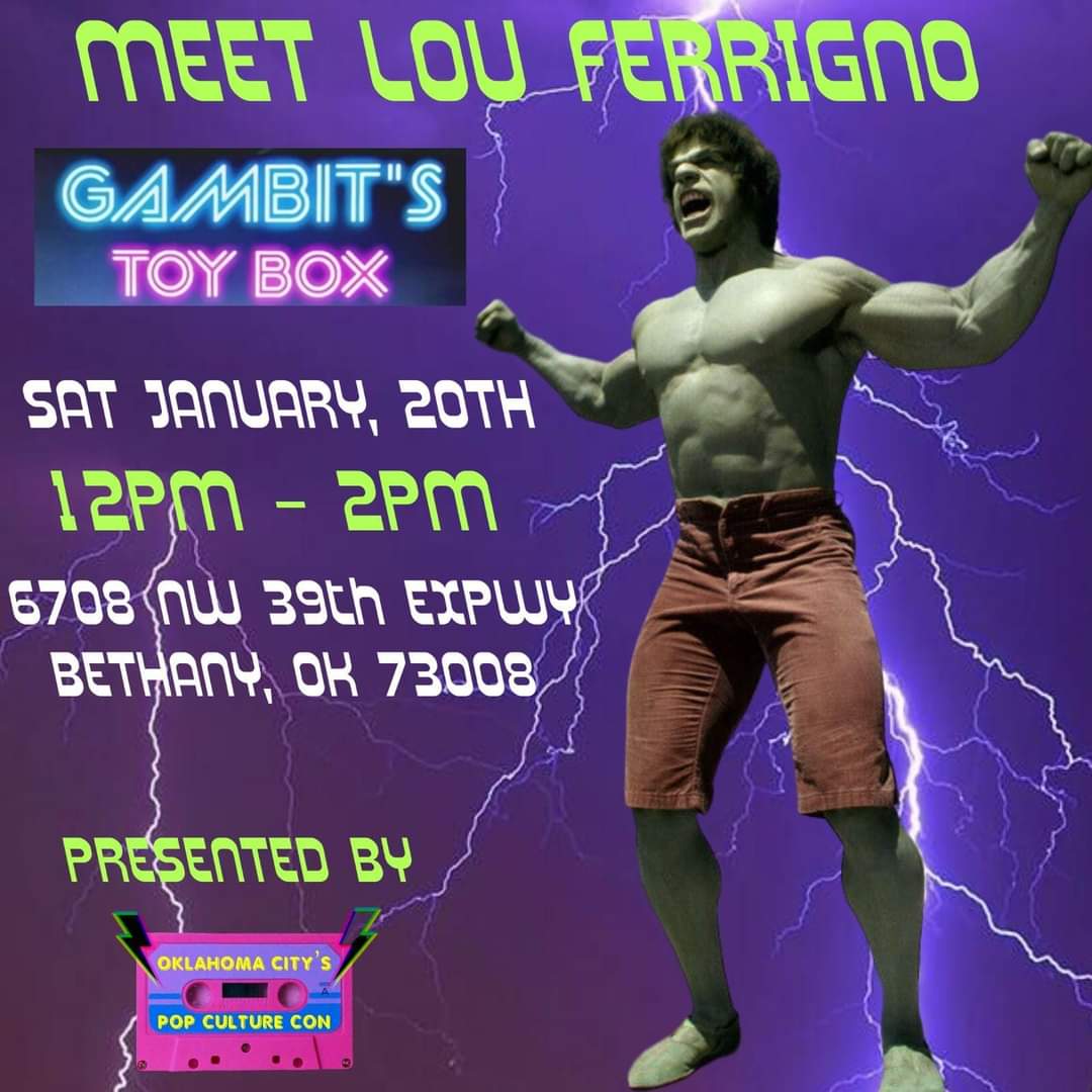 GhoulacticC's tweet photo. We're in the final week of the countdown to the Grand opening of GAMBIT's TOY BOX!! We'll be finishing our booth setup later this week and post plenty of pictures of the entire store. Come out this Saturday and see it for yourself. It is located on Route 66 in Bethany, Oklahoma. https://t.co/dVM7ltMpeN
