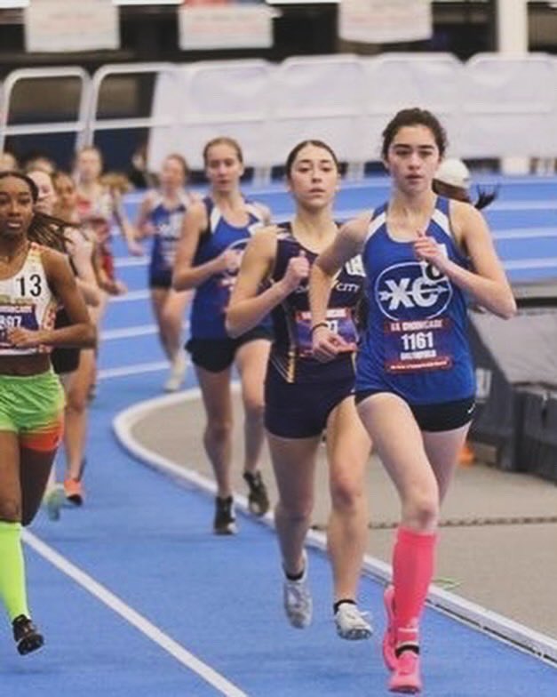 Elis is back running well running a pr in the 1500 and taking 4th place in the 15/18 age group at Va Showcase.