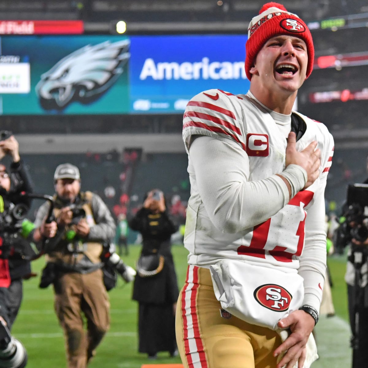 ATL_Enthusiast's tweet image. This man really broke the Eagles man. My goat.