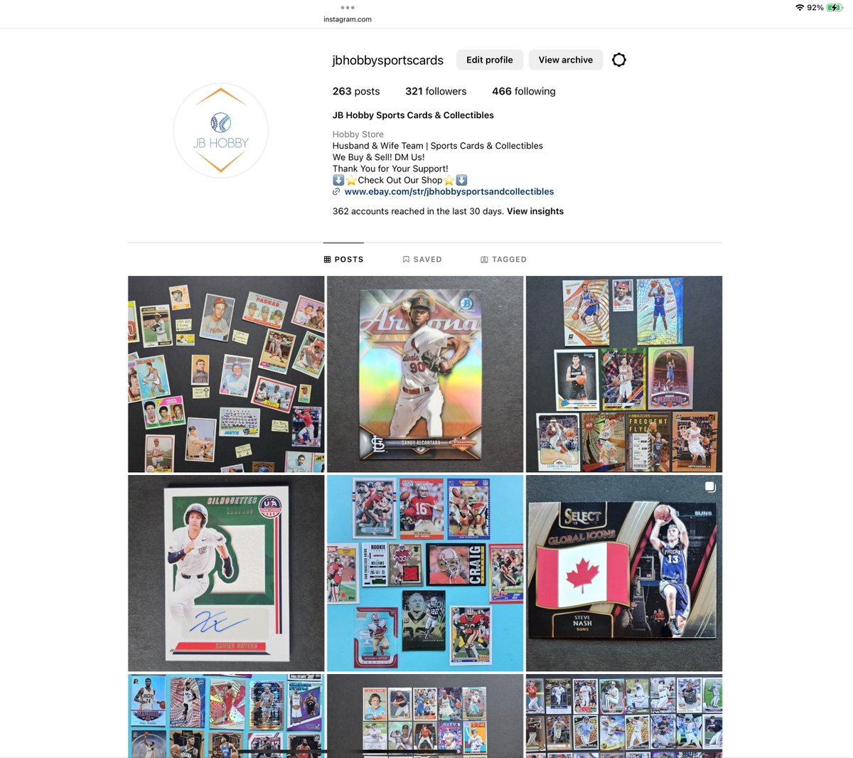 JB_Hobby's tweet photo. Check us out  for  your  sports  card  needs!  Small  business  owner! #sportscardsforsale #baseball #football #basketball #JBHobby #smallbusinessowner  https://t.co/hiWqrL24O7 https://t.co/XEr6JuZVvr