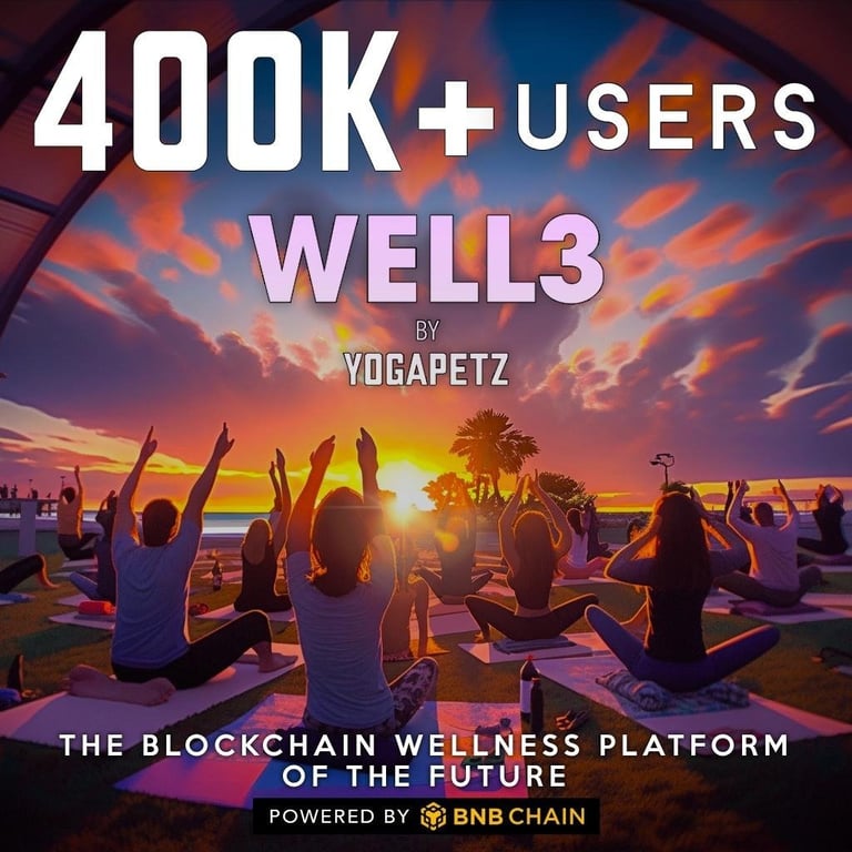 ethen_ck's tweet photo. 423k users up to date.

@Yogapetz is walking on the right path, no HYPE, no FOMO. Namaste. 🙏

#Well ness is the future. All is $WELL.
$gm @GMioETH https://t.co/miPFaOaMM8