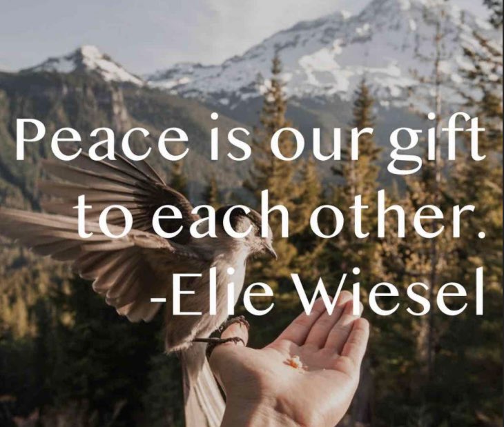 #HappyMondayNight🌞 

Peace is our gift to each other, 🌹⚔️

#BeTheLight #SpreadHope #GoodVibesOnly #IQRTG #womenintech #ThinkBIGSundayWithMarsha