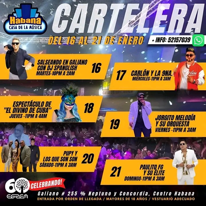 centro78859's tweet photo. El coliseo de la avenida Italia en Centro Habana, los invita esta semana a disfrutar de estas propuestas, más detalles en el flyer promocional.
#LaHabanaDeTodos #CubaEsCultura #centrohabanavapormas https://t.co/JPfb3L1psJ