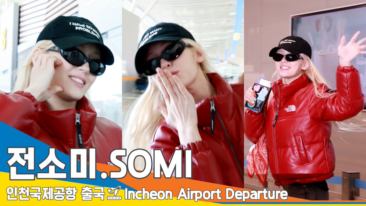 newsenstar's tweet photo. [4K] 전소미, 올해도 예쁨 가득 '러블리 금쪽이'❤️✈️인천공항 출국 24.1.16 #SOMI #Newsen 

https://t.co/6sSsnQYmKO 출처 @YouTube 

#전소미 #소미 #JEONSOMI #SOMI https://t.co/po7N7DOOHY