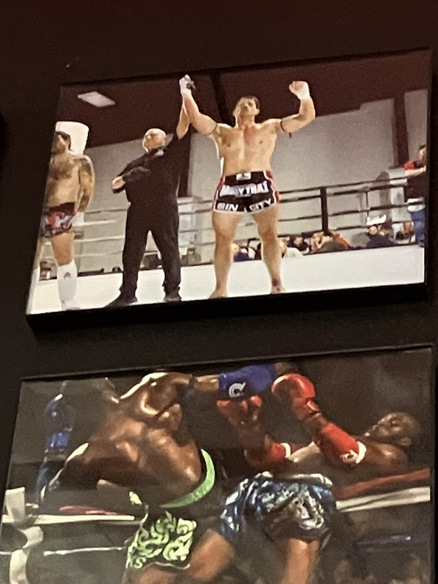 huff_77's tweet photo. About 2 years ago i resumed the combat sports journey i put on hold for my doctorate. When I walked in the gym i saw a bunch of photographs of the gym’s fighters on the wall and i wanted to be up there so bad, today my Coach put my picture up. Next up is my belt 😤 https://t.co/xJaFhHFXd6