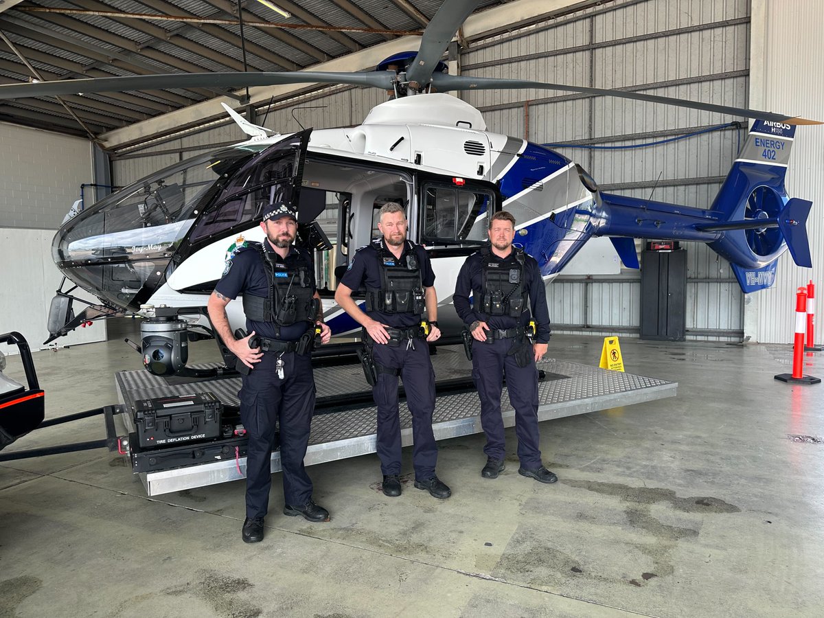 StevenJMiles's tweet photo. Check out Townsville’s new hi-tech police helicopter.

Delivering it was the first funding decision I made when I became Premier.

It’s awesome to see it's already in action, helping police catch crooks and keep the community safe. https://t.co/2SC72HVMla