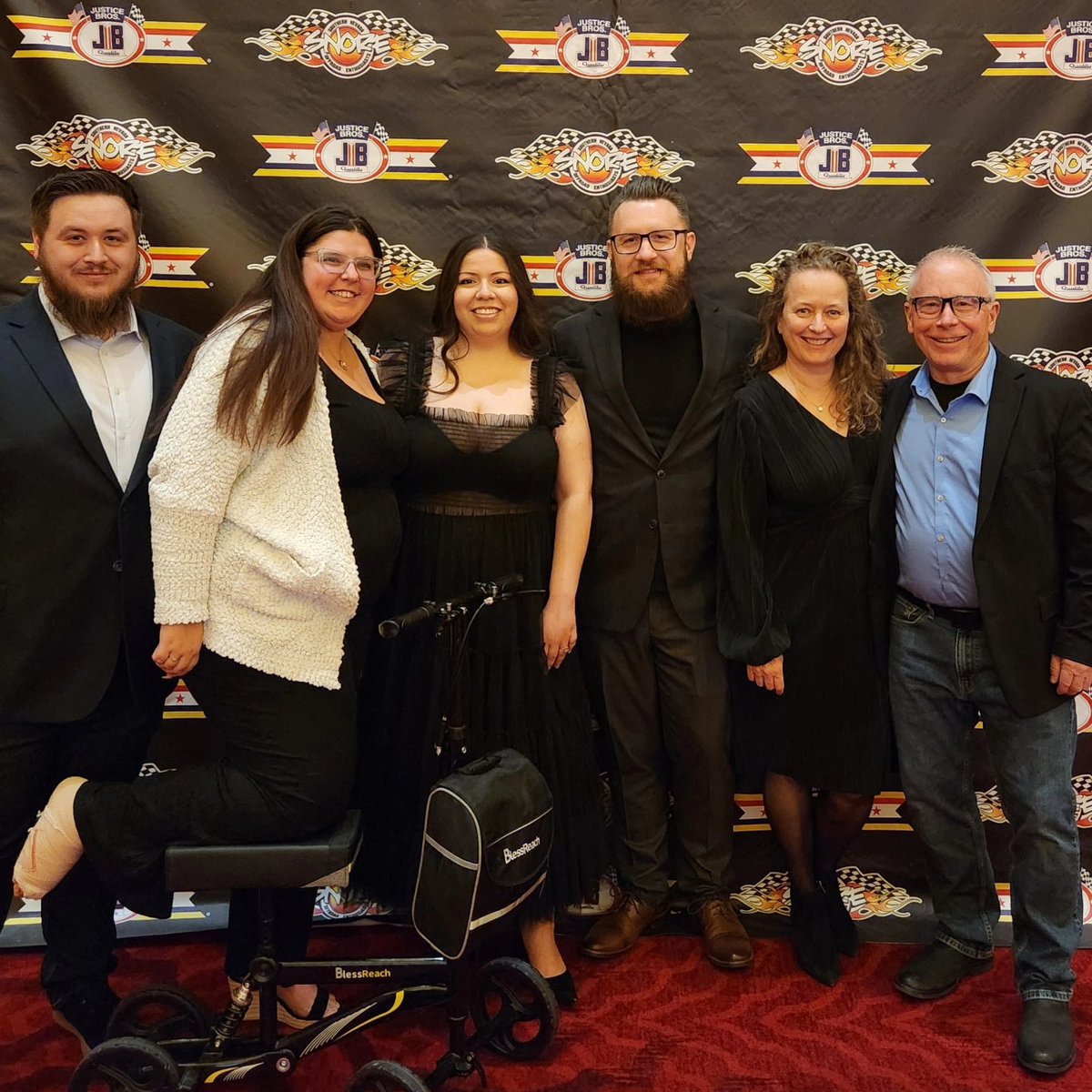 Cactus1267's tweet photo. It's that time of year again for the @snore_racing awards ceremony. Had a great time with family,friends, and team members. Even won a cool door prize from @citylightsshine62 😎

#snore_racing #kartek_off_road #ruggedradios #fuelsafe #foxshocks @citylightsshine62 @southpointlv https://t.co/jnrxSVr4iZ