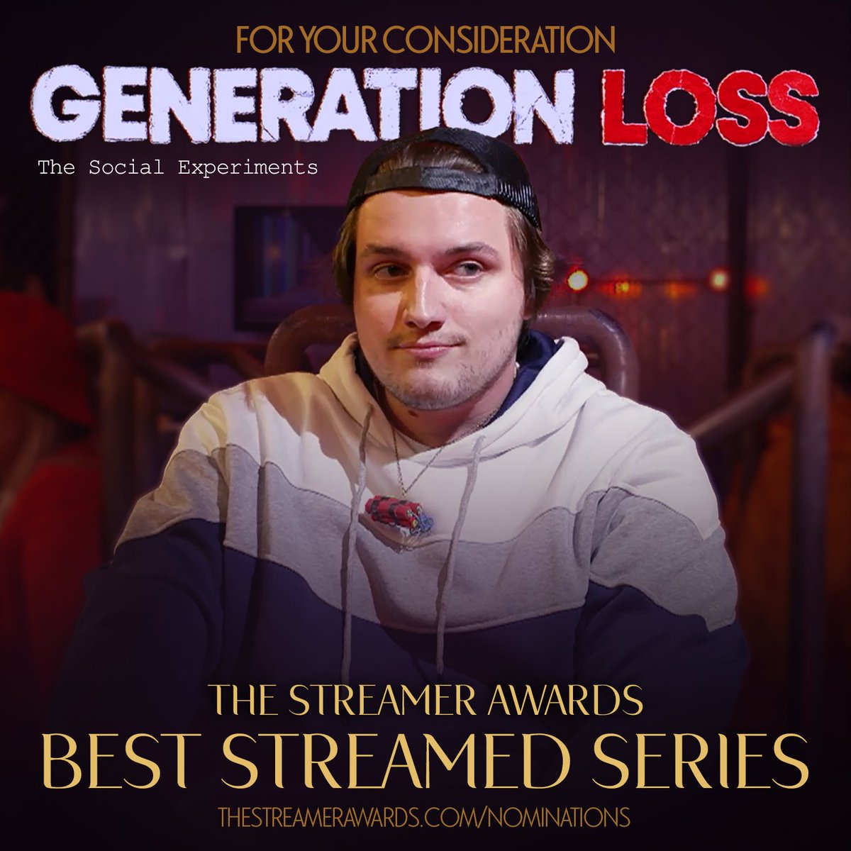NOMINATE GENERATION LOSS: THE SOCIAL EXPERIMENTS FOR "BEST STREAMED SERIES"