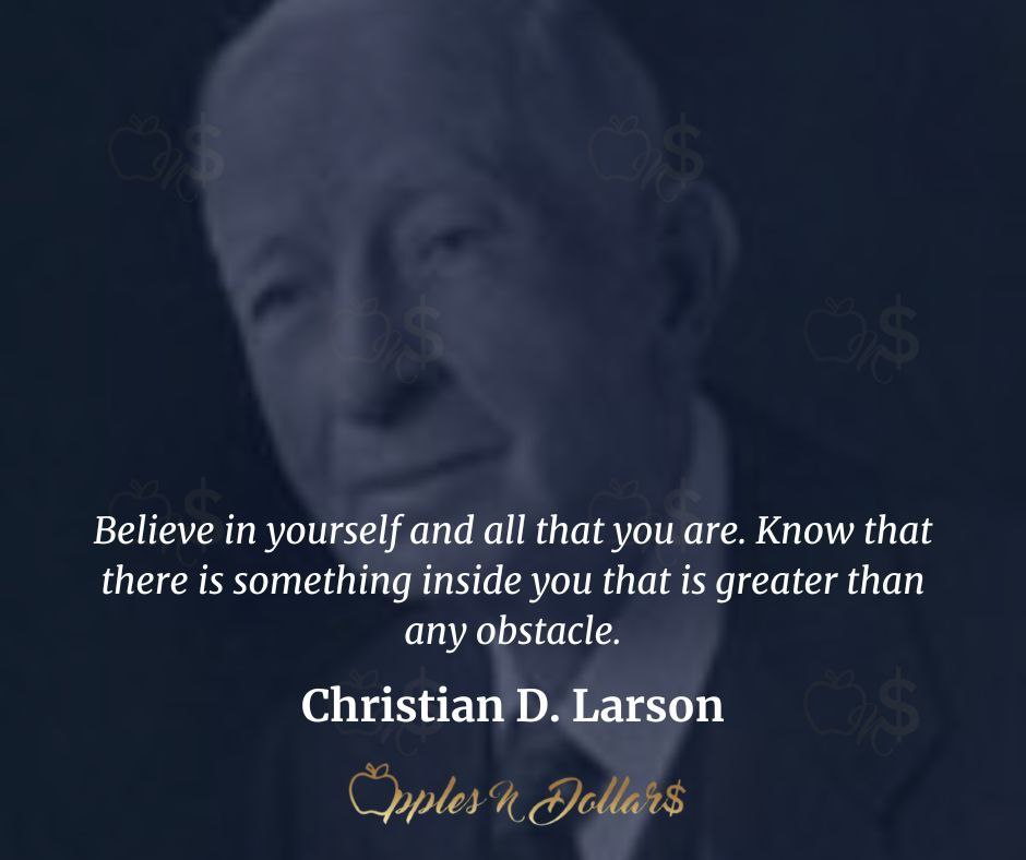 applesndollars's tweet photo. Believe in yourself and all that you are. Know that there is something inside you that is greater than any obstacle. - Christian D.Larson
Follow Apples N Dollars
#inspiration
#applesndollars
#applesndollarsdailymotivation
#christiandlarson
#believe
#greater
#obstacle https://t.co/LibIsz5dAp