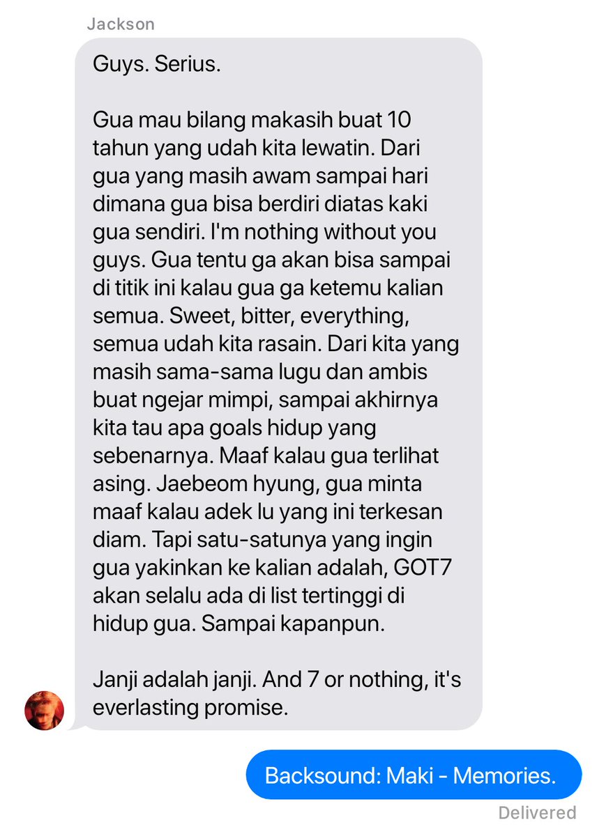 _D1994's tweet photo. Roomchat GOT7 edisi 10 tahun. 

#ADecadeWithGOT7
#갓세븐_십년째무대뿌셔 
#GOT7 #갓세븐 https://t.co/jxVc5dgRuk