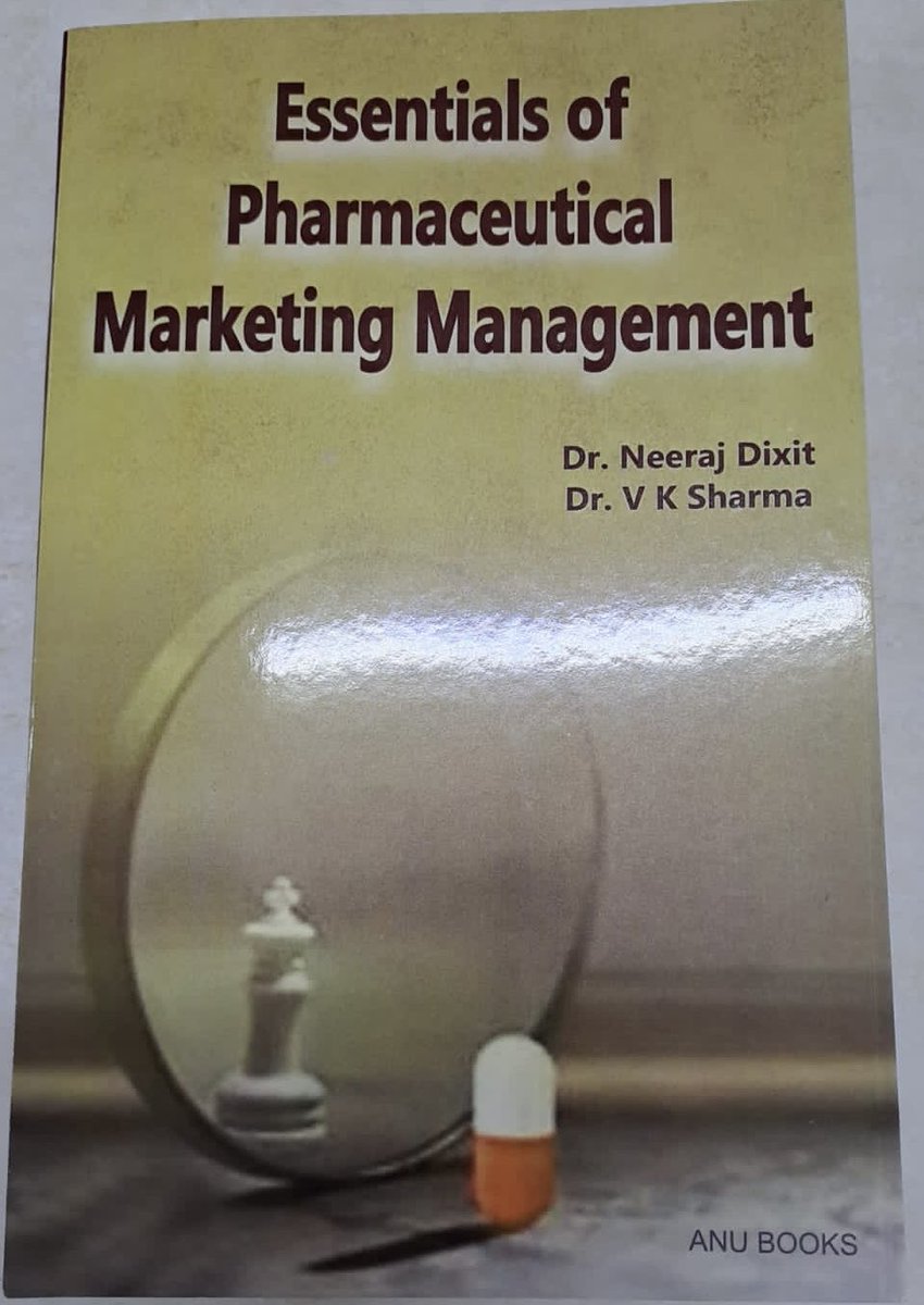 I am happy to announce release of my 5th book, which is “ Essentials of Pharmaceutical Marketing Management “. Unlike my previous books, this book is focused on Students of Pharma marketing management or Healthcare management. Now many management institutes or pharmacy institutes