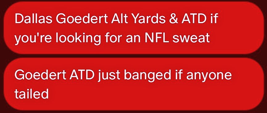 LiamPicksFights's tweet image. Dallas Goedert ATD +260 @TheLabVIP &amp;amp; on Patreon ✍️🏈☘️

#FlyEaglesFly | #NFL | #NFLPlayoffs