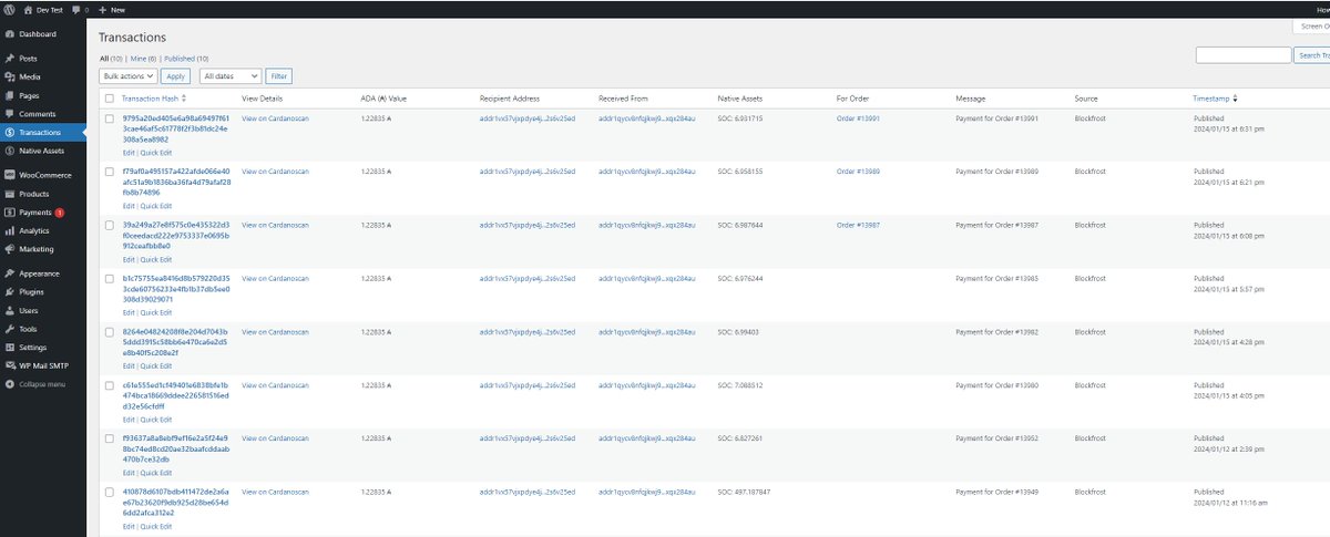 adamKDean's tweet photo. Another day, another few steps closer to #NativeAsset support for #CardanoMercury... now entering the code cleanup and finalization phase to prepare for v2.0 release!!! Wouldn't be possible without @cardanoscanio @blockfrost_io @CardanoKoios @TapTools #BuildingOnCardano https://t.co/eRxQJiEPqY