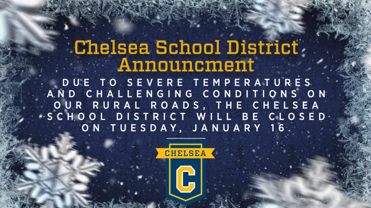 Chelsea School District tweet media