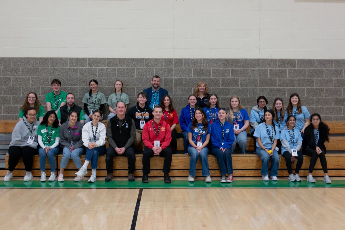 frc5740's tweet photo. Today, 5740 traveled to South Fayette School to host our Student Showcase and Experiential Learning Presentation at the Three Rivers Educational Technology Conference with @quasics    #frc @pghtech #TRETC2024  #firstinspires #firstroboticscompetition https://t.co/G3PqErkcZA