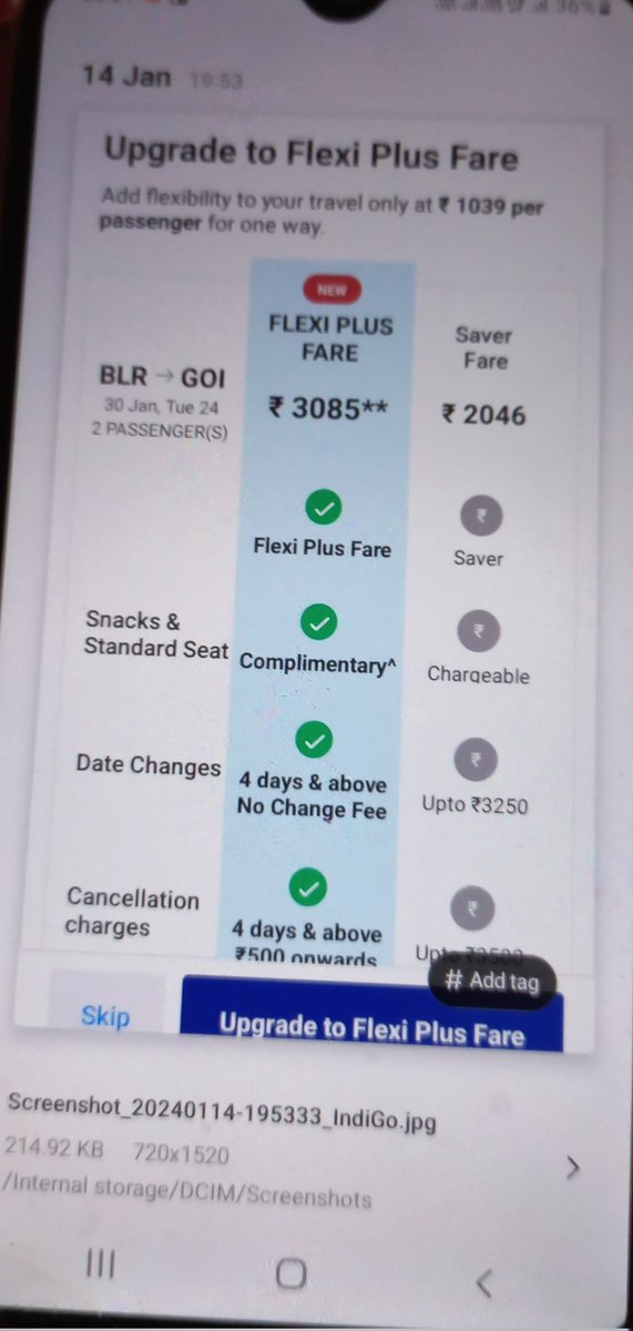 gracedatta's tweet photo. Received full refund from #IndiGo for tickets booked for  BLR to GOI but after payment we see tickets for BLR to GOX, these are 2 different airports... many pax must be falling into this trap...
Made a complaint to Civil Aviation Grievance  Cell and IndiGo! https://t.co/vly42ihvvk