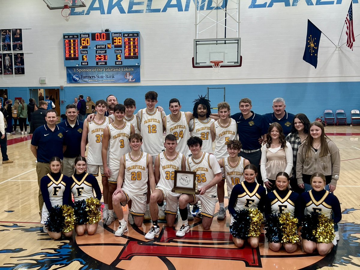 NECC Tournament Champions!
Thank you to the students and community for helping push us through this week! Party like it’s 1999!