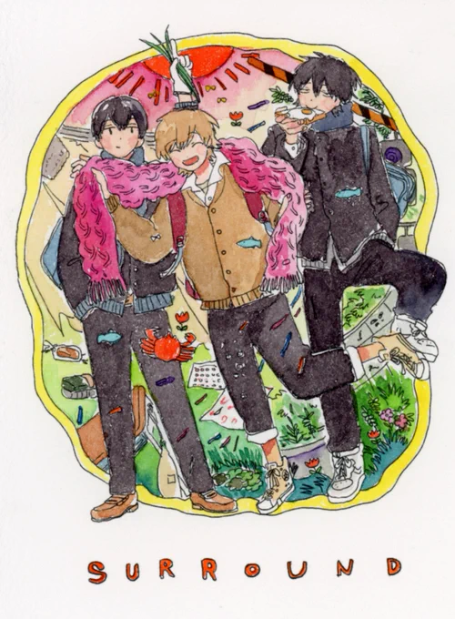 突然ですがこの2種のネップリを登録しました 期限は1月24日の11時ごろまで。ローソン・ファミマにてユーザー番号は5KB4T6KYT3です!よかったらプリントしてやってくださいね〜!