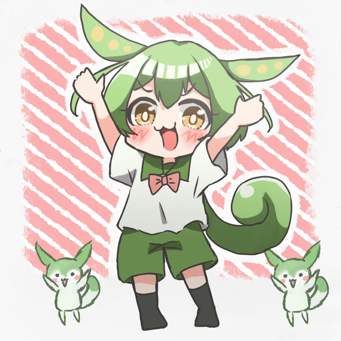 #みんなでデフォルメ絵をあげて幸せな気分になろう 