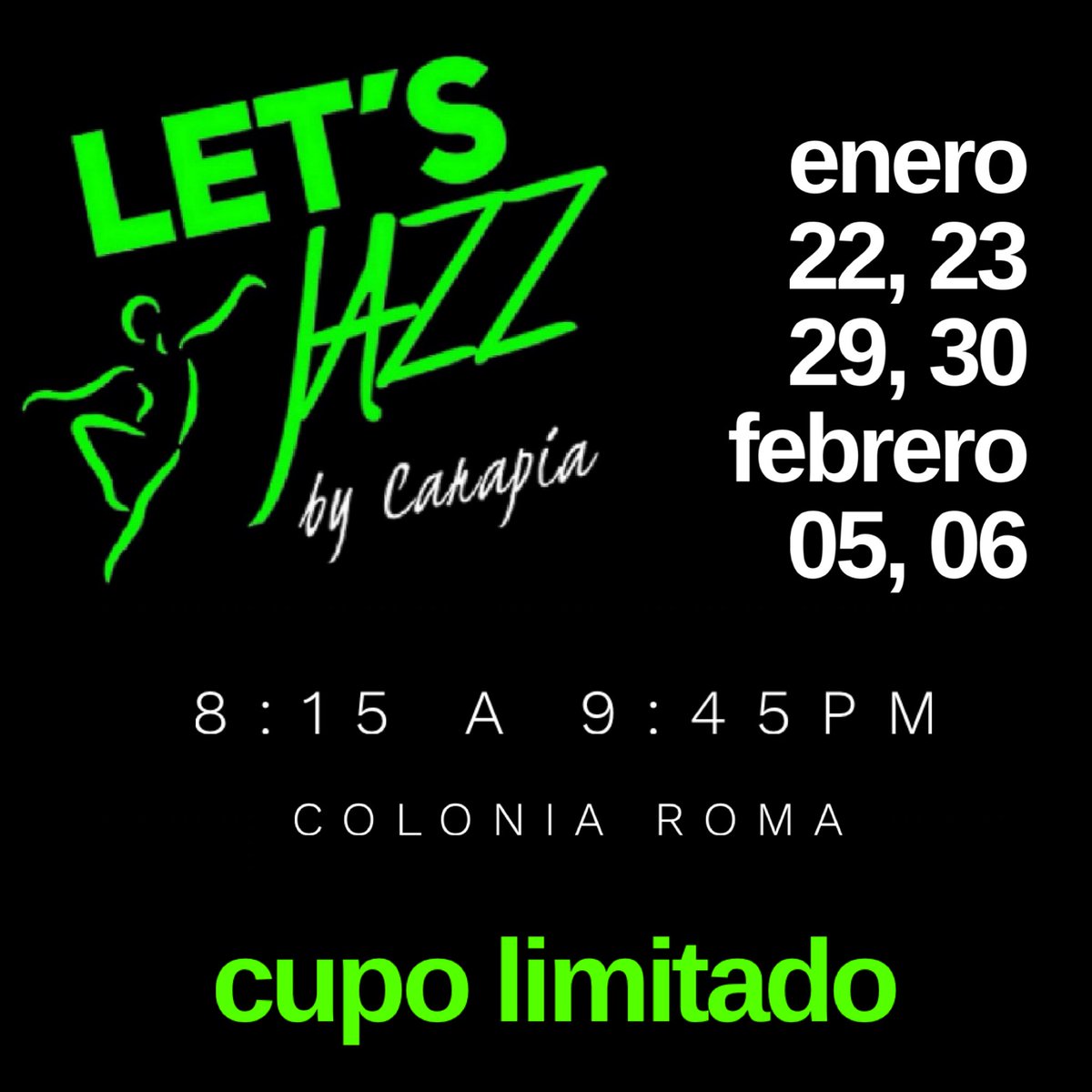 Oscarapia's tweet photo. Feliz de poder bailar y compartir
#LetsShare #LetsDance #LetsJazz
Ahí nos vemos 💚🎶✅ https://t.co/zUuQxrv3T7