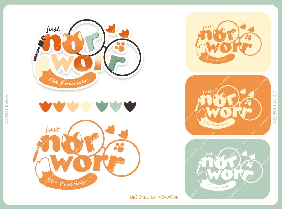 ✦ Vtuber logo ✦   
for <a href="/norworr_rr/">Norworr | THE Practicer</a>

ประเดิมลงงานโลโก้ตัวเองก่อนเลย ใครสนใจสามารถติดต่อสอบถามได้นะคะะะ

#norwork #norworr #VtuberTH #Logo