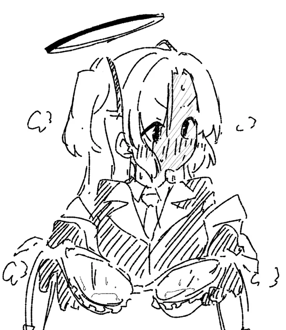 えっちなものは何も映ってないのにえっちな落描き