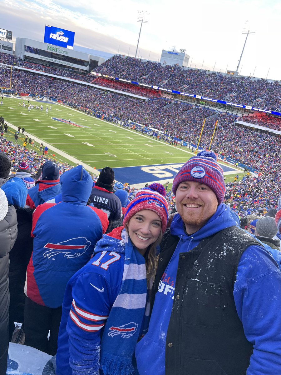 Let’s go bills! Awesome game in Buffalo with my rock!